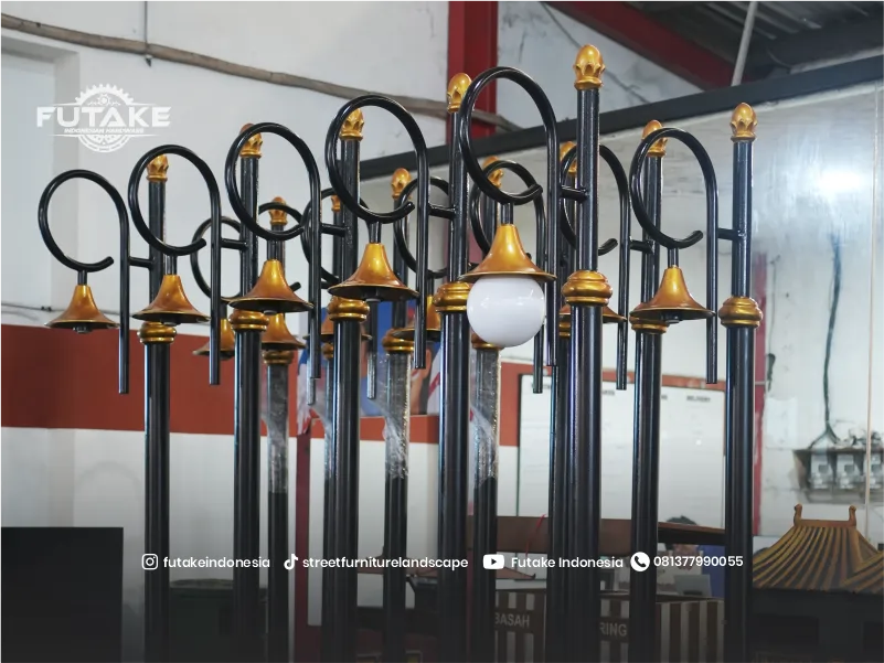 tiang lampu jalan minimalis