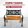 Kursi Taman Custom DLH Jogja Motif Kawung