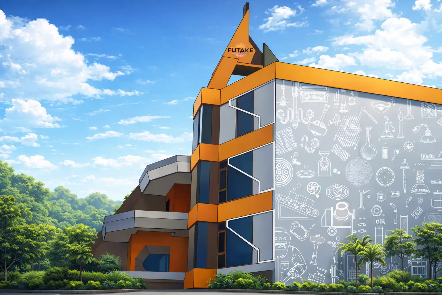 bg gedung futake