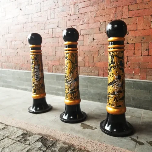 bollard jalan model pion motif klubut