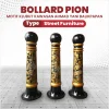 bollard pion balikpapan motif klubut