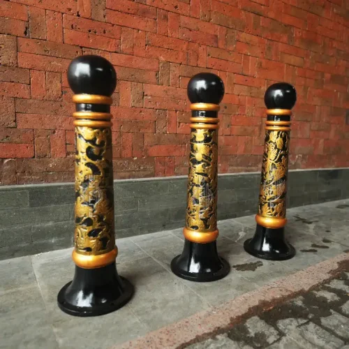 bollard trotoar model pion motif klubut