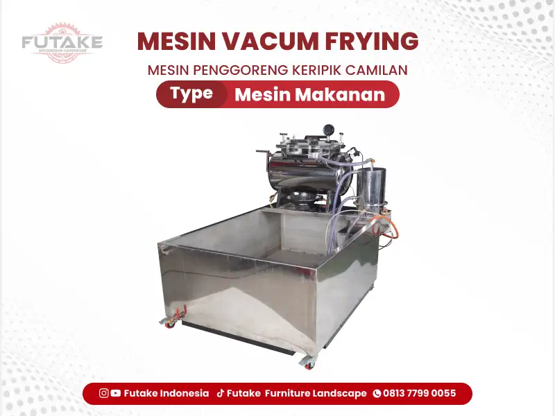 mesin vacuum frying untuk keripik buah