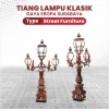 Tiang Lampu Surabaya Model Klasik Eropa