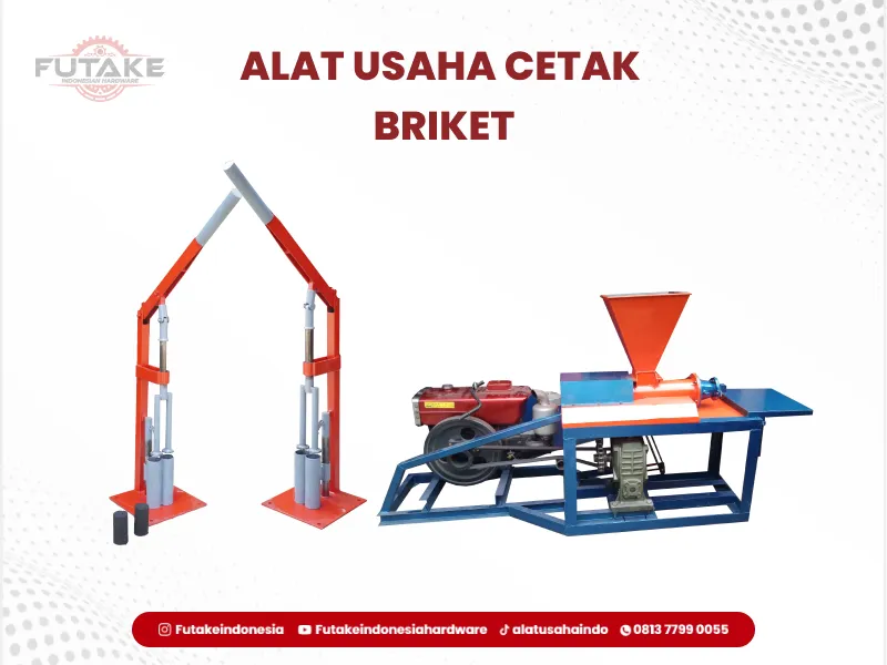 alat pembuat briket