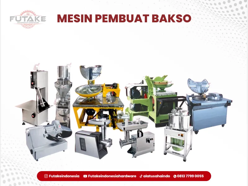 mesin pembuat bakso lebih kenyal dan anti gagal