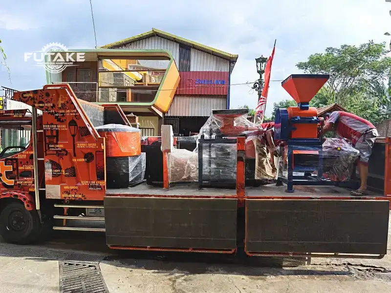 pengiriman paket usaha briket