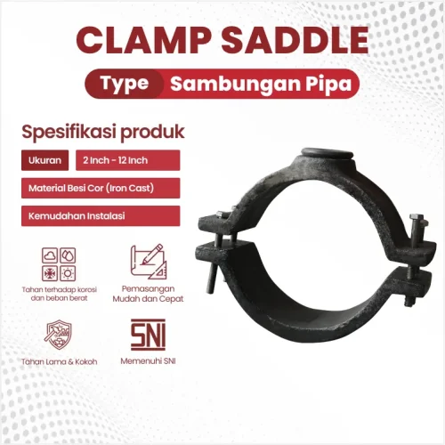 spesifikasi clamp saddle