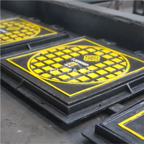 Manhole Cover custom untuk Perum Cokro Bantul 70 x 70 cm