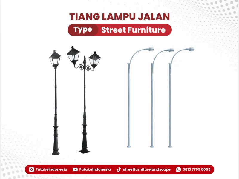 bagaimana Gambar dan Spesifikasi Tiang Lampu yang Tepat