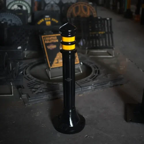 bollard jalan 80 cm material aluminium untuk balikpapan