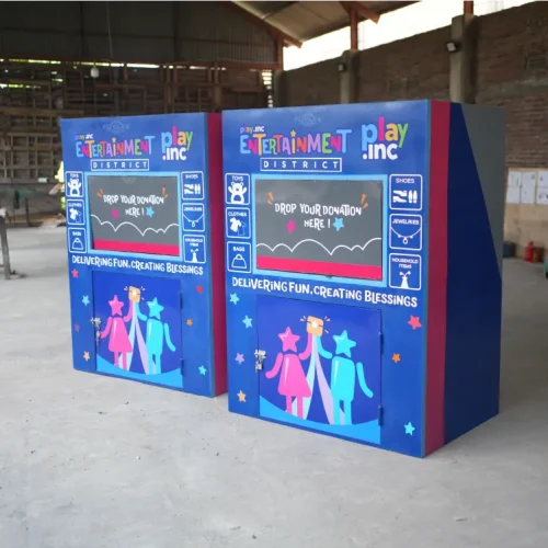 donation box dari Entdis&Play.Inc