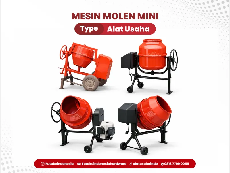 mesin molen mini listrik yang efisien