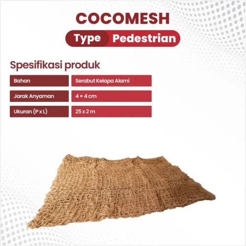 spesifikasi cocomesh jaring sabut kelapa