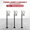 Tiang Lampu Semarang Cabang 1 Tinggi 2,5 Meter