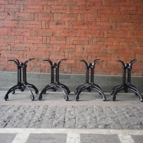 kaki meja palembang besi cor tinggi 60 cm