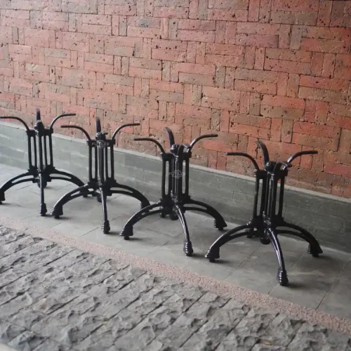 kaki meja palembang material besi cor
