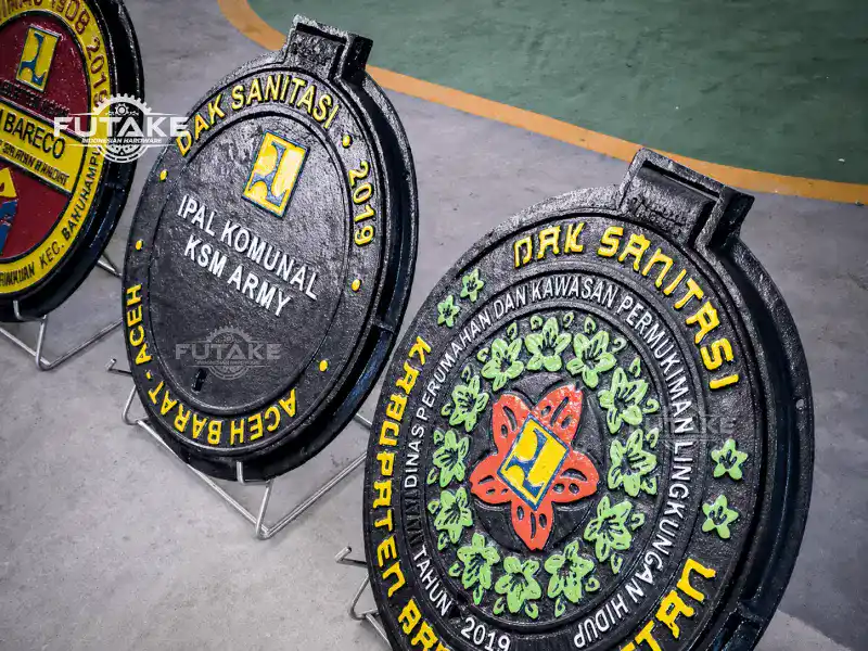 manhole cover sebagai sistem drainase perkotaan