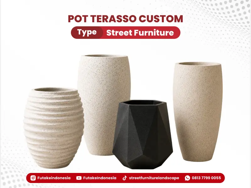 pot traso berkualitas langsung dari supplier