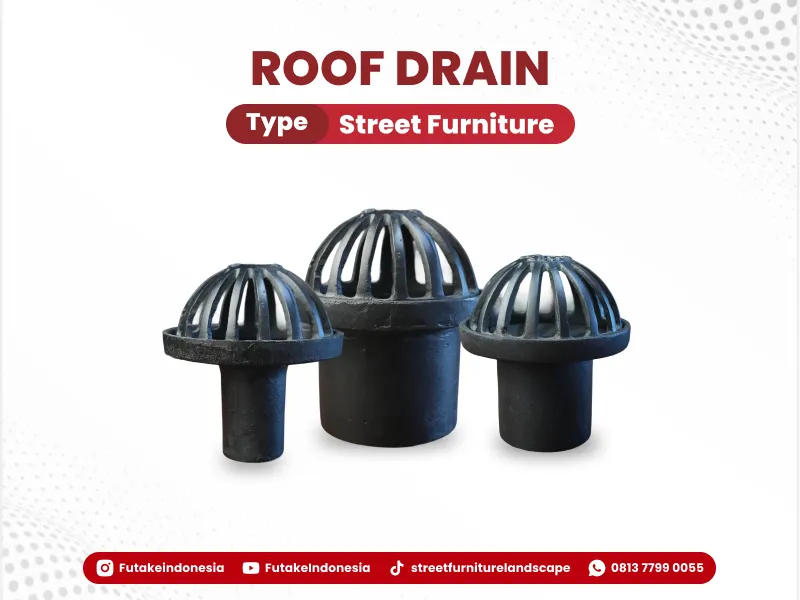 rekomendasi roof drain dari besi cor