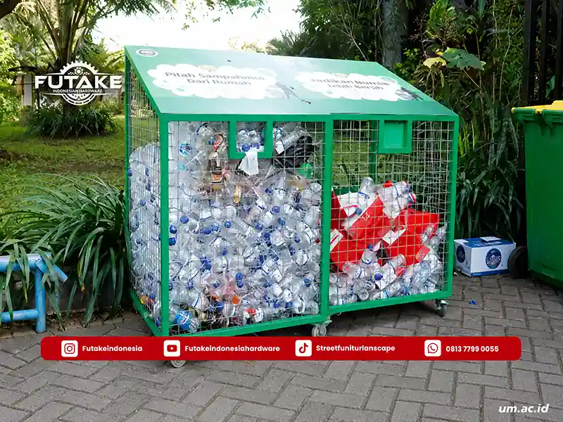 Tempat Sampah Botol Plastik: Solusi Pemilahan Sampah untuk Area Publik dan Wisata