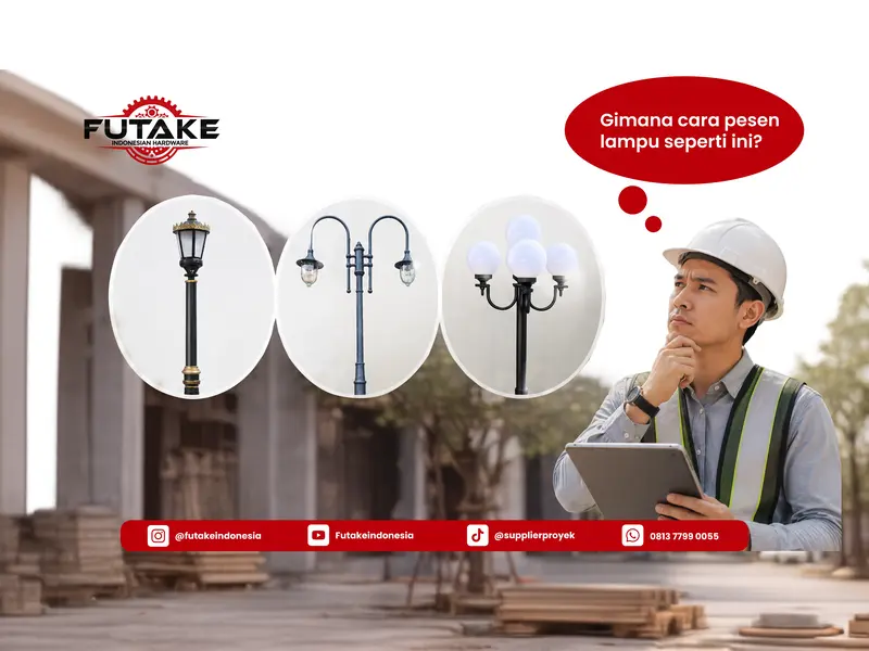 Panduan Custom Order Tiang Lampu Langsung dari Produsen